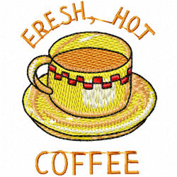 Mugs Embroidery Design 8 Mugs Embroidery Design 8